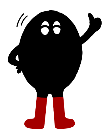 学習塾ラトルのキャラクター「ラトル君」
