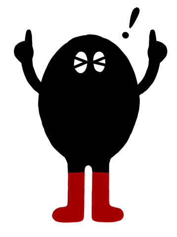 学習塾ラトルのキャラクター「ラトル君」