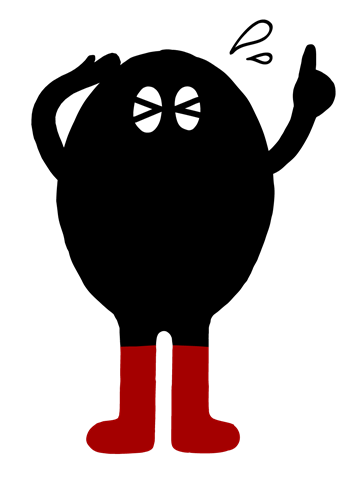 学習塾ラトルのキャラクター「ラトル君」