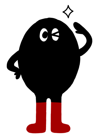 学習塾ラトルのキャラクター「ラトル君」